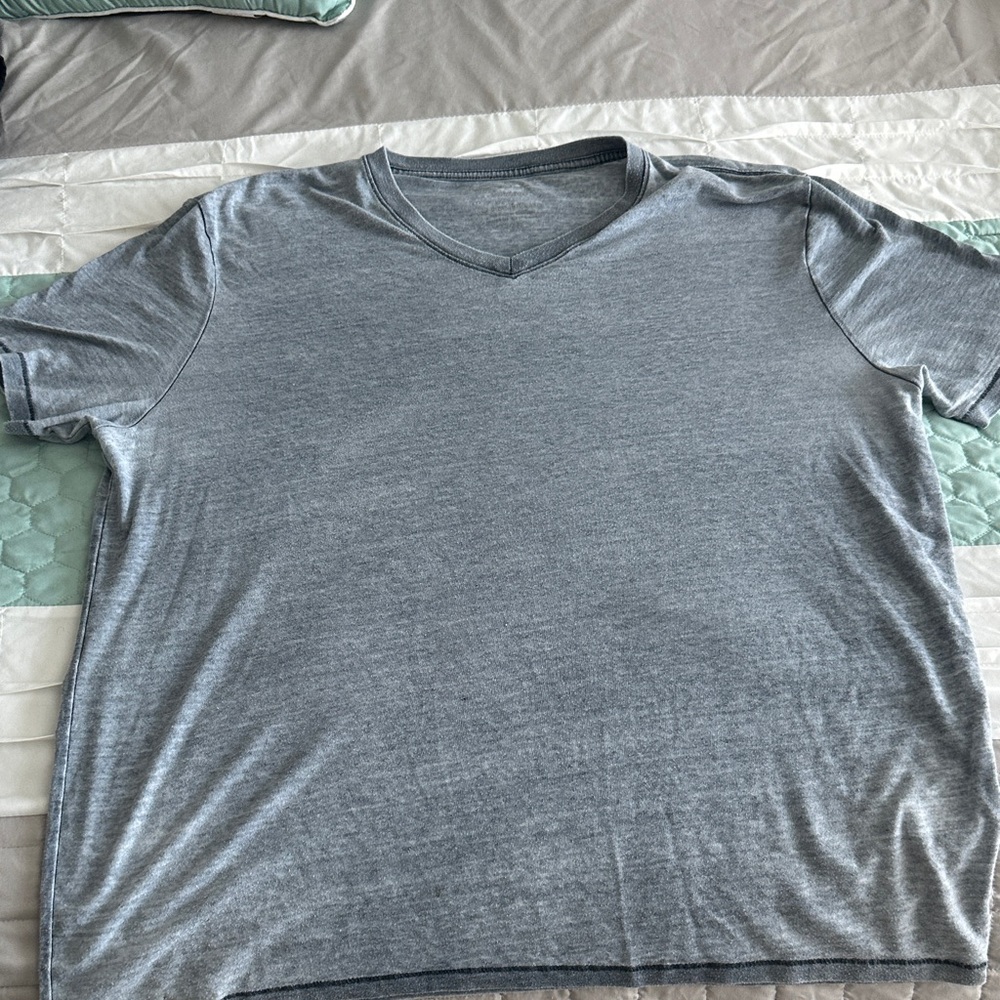 Lucky Brand Gray Short Sleeve Tee